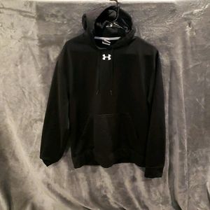 Mens black under armor hoodie